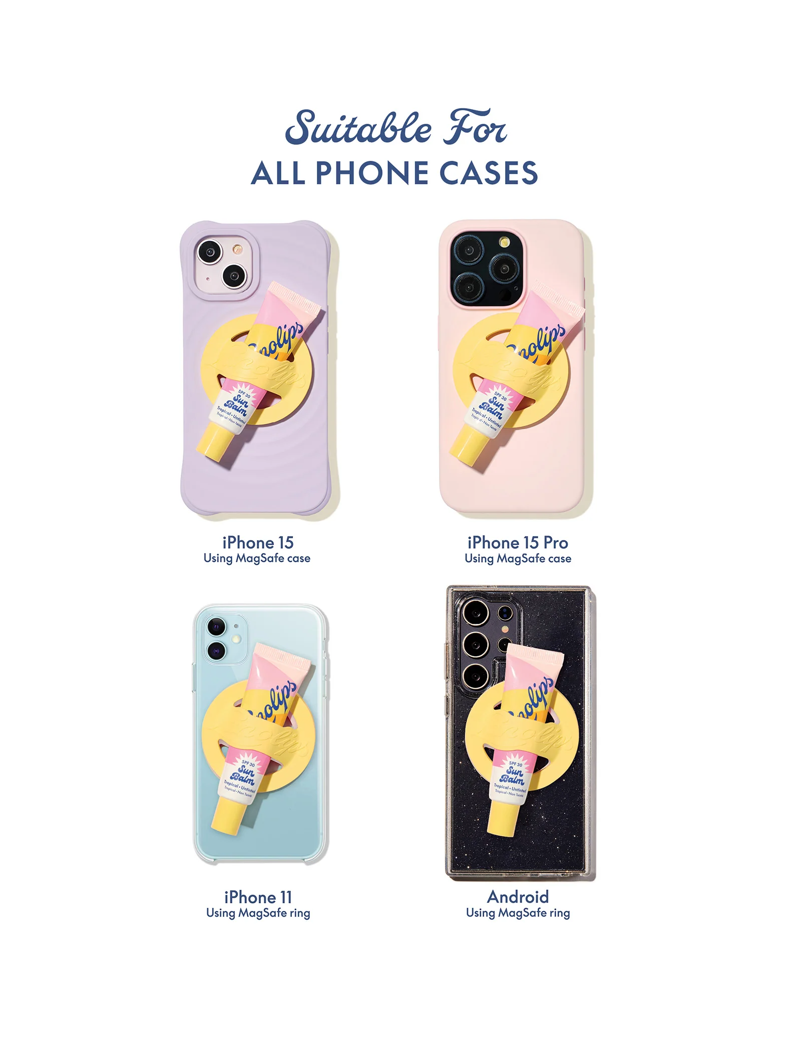 Sun Balm SPF 30 & Phone Lip Balm Holder - Image 4