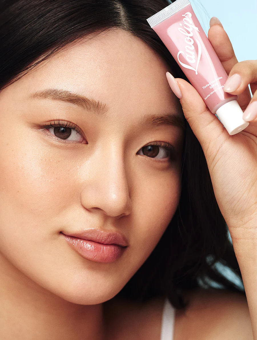 Tinted Lanolin SPF30 Lip Balm in Perfect Nude - Image 3