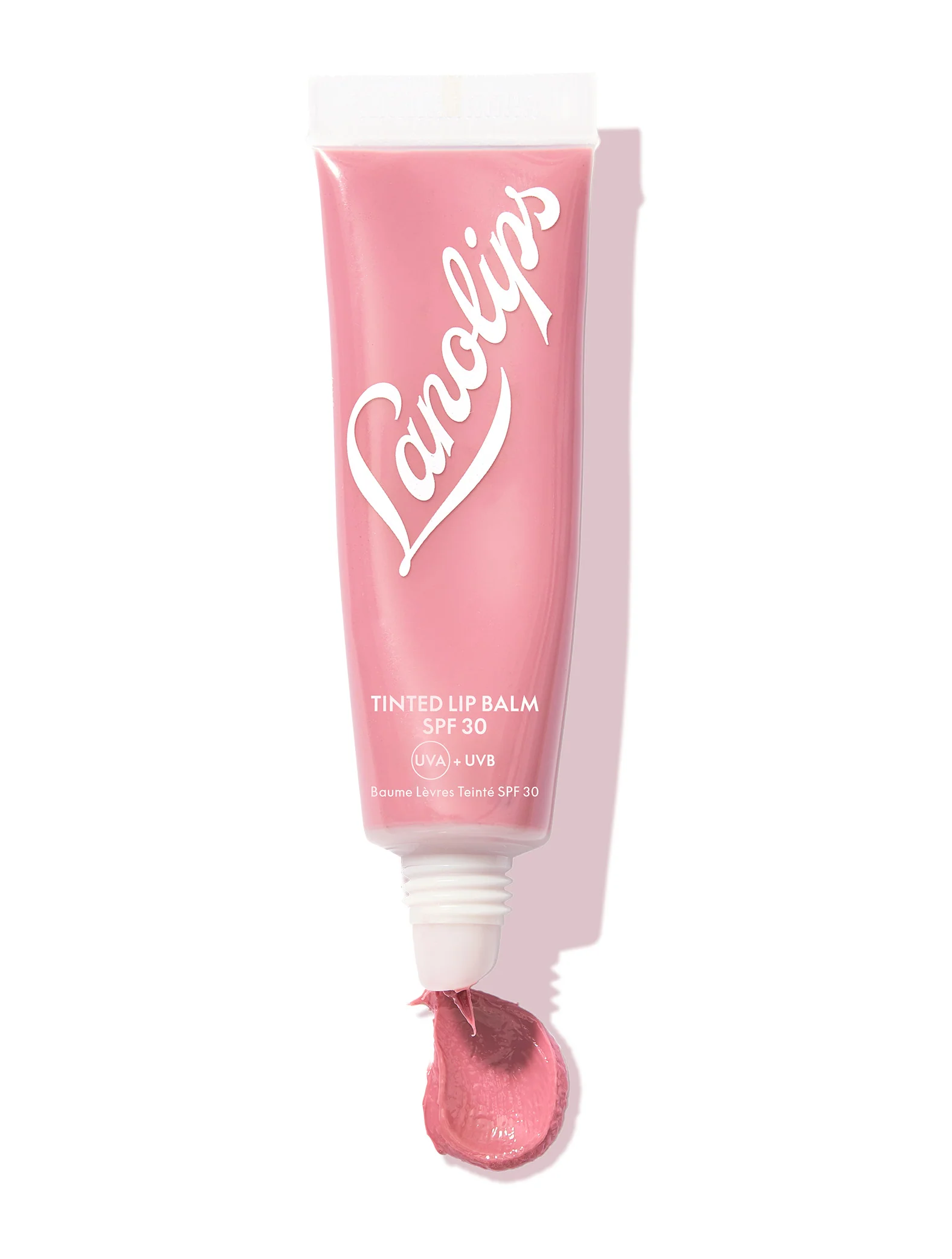 Tinted Lanolin Lip Balm SPF30 Rose - Image 3